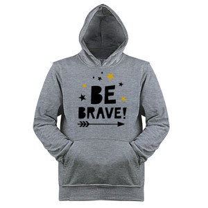 Jaket Hoodie Be brave