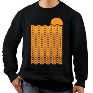 Jaket Sweater Gold Sun