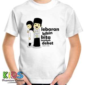 Kaos Design Lebaran Bikin Kita Tambah Deket