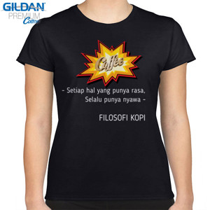 Kaos Filosofi Kopi - rasa dan nyawa