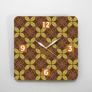 Jam Dinding Jam Dinding Batik