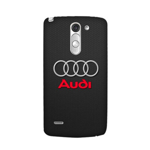 Audi 3D Logo Carbon Fiber Casing HP