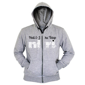 Hoodie Zipper Hati & Jiwaku Tetap NKRI 04