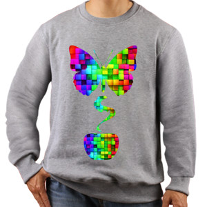 Jaket Sweater beauty kupukupu