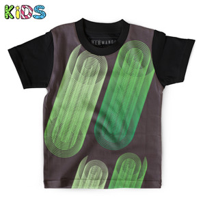 Kaos Anak Full-Print Kertas Line Art (Line Art Paper)