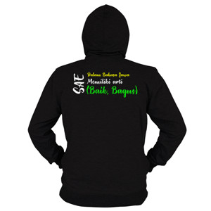 Hoodie Zipper SAE Maknanya Bagus