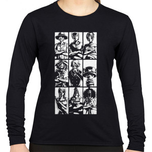 Kaos Siluet Nakama Strawhat - One Piece