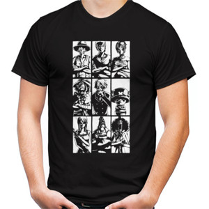 Kaos Siluet Nakama Strawhat - One Piece