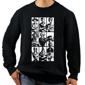 Jaket Sweater Siluet Nakama Strawhat - One Piece