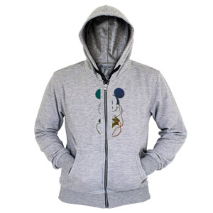 Hoodie Zipper Kartun