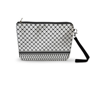 Pouch Trapesium Keffiyeh Putih RG0005