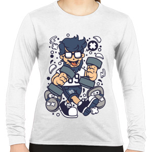 Kaos Hipster Fitness