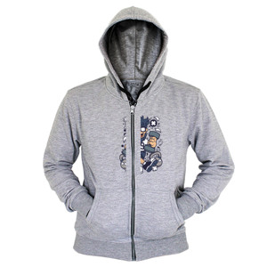 Hoodie Zipper Hipster Fitness