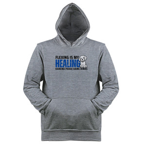 Jaket Hoodie flexing