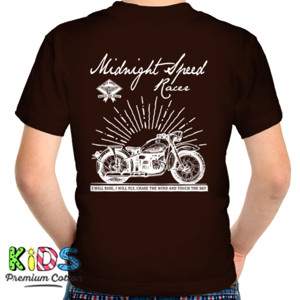 Kaos MIDNIGHT SPEED RACER back print