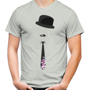 Kaos Mustaches and Roses