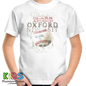 Kaos Baseball Oxford 