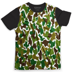 Kaos Fullprint Abstrak Hutan
