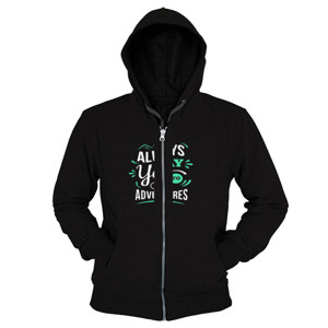 Hoodie Zipper Hoodie Pria Resleting
