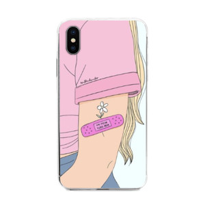 Pastel Flower Band Casing HP