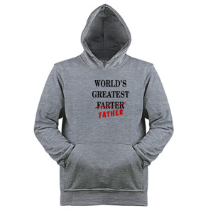 Jaket Hoodie Distro World's Greatest Farter Father