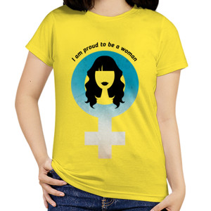 Kaos Proud to be a woman