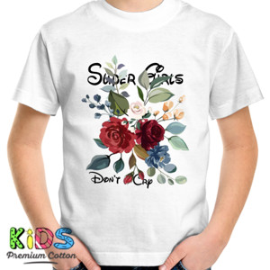 Kaos Baju Kaos Super Girls Don't Cry