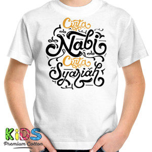 Kaos kaos Cinta Nabi Cinta Syariah