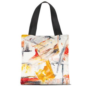 Tas Tote Fullprint Warna abstrak 