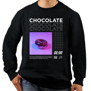 Jaket Sweater Chocolate  #1