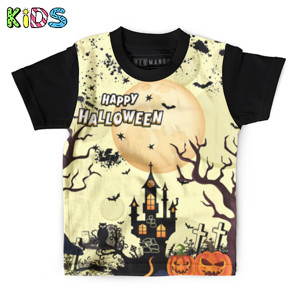 Kaos Anak Full-Print happy halloween