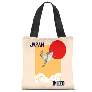 Tas Tote Fullprint The Japan Ikuzo 