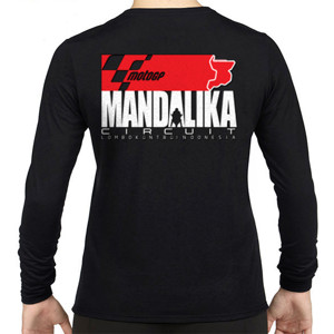 Kaos MotoGP Mandalika Circuit Impact  on Dark