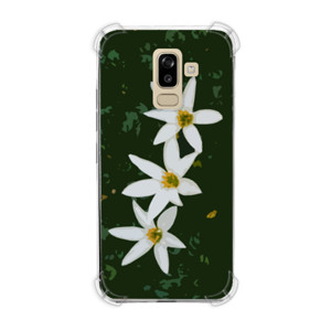 Casing HP tiga bunga putih