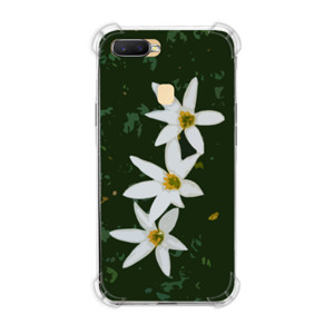 Casing HP tiga bunga putih