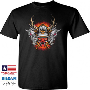 Kaos Kaos Samurai Helmet - Premium Desain