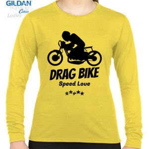 Kaos Drag Bike Speed Love