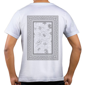 Kaos  BATIK PATTERN 18