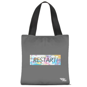 Tas Tote Fullprint Restart