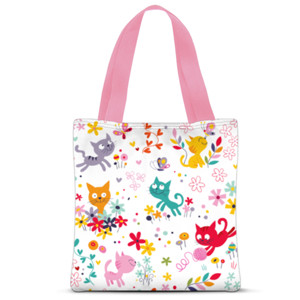 Tas Tote Fullprint Cat-5