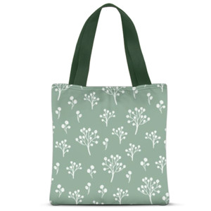 Tas Tote Fullprint flower 8