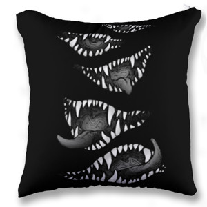 Bantal Monster Mouths