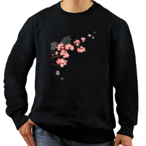 Jaket Sweater Bunga Korea