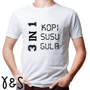 Kaos KOPI SUSU GULA