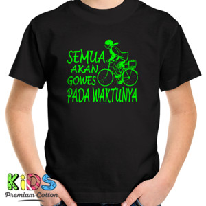 Kaos Sepeda Gowes Pada Waktunya