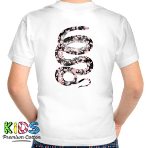 Kaos A Snake of Flowers
