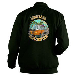 Jaket Bomber Kaos LIMITLESS EXPLORATION - Edisi Petualangan T