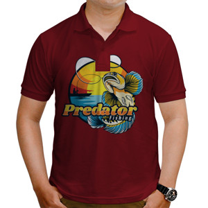 Kaos Polo Predator fishing