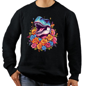 Jaket Sweater dinosaurus Tyrannosaurus T-Rex