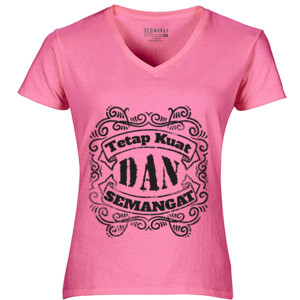 Kaos Tetap Kuat dan Semangat